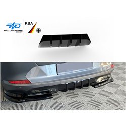 Rear bumper lip for CUPRA Formentor I (KM) PRE-FL 2020-2024 | Black ABS