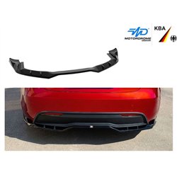 Rear bumper lip for Tesla Model 3 Sedan I (003) FL 2023- | Black ABS