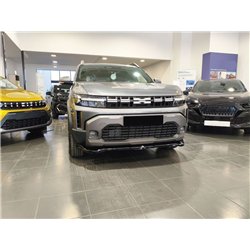 Front splitter for Dacia Duster III (DJF) 2024- | Black ABS plastic Shiny