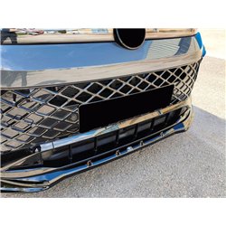 Front splitter for Volkswagen VW Tiguan III (CT) R-Line 2024- | Black ABS