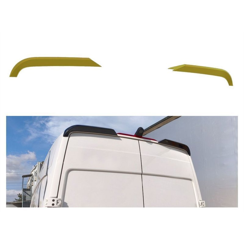 Roof spoiler for Volkswagen VW Crafter II (SY/SX/SZ) (H2) 2017- | PUR