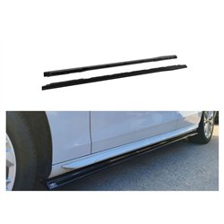Side skirt extensions for Audi A4 Avant Station Wagon V B9 8W Kombi FL 2019