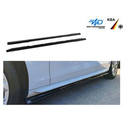 Side skirt extensions for Audi A4 Avant Station Wagon V B9 8W Kombi FL 2019