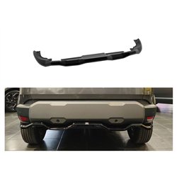 Rear bumper lip for Dacia Duster III (DJF) 2024- | Black ABS plastic Shiny
