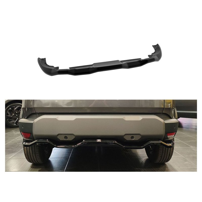 Rear bumper lip for Dacia Duster III (DJF) 2024- | Black ABS plastic Shiny