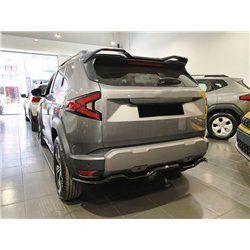 Rear bumper lip for Dacia Duster III (DJF) 2024- | Black ABS plastic Shiny