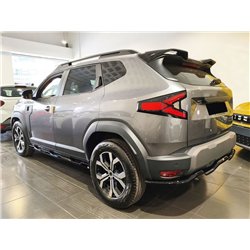 Rear bumper lip for Dacia Duster III (DJF) 2024- | Black ABS plastic Shiny