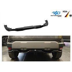 Rear bumper lip for Dacia Duster III (DJF) 2024- | Black ABS plastic Shiny