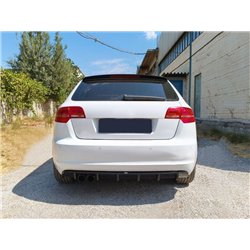 Dokładka tylnego zderzaka Audi A3 Sportback Hatchback II 8PA 5D FL 2008-