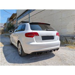 Dokładka tylnego zderzaka Audi A3 Sportback Hatchback II 8PA 5D FL 2008-