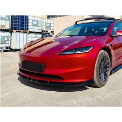 Front splitter for Tesla Model 3 Sedan I (003) FL 2023- | Black ABS