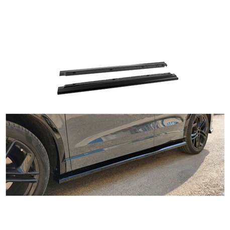 Side skirt extensions for Volkswagen VW Tiguan III CT R-Line 2024- ABS