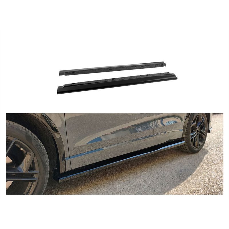 Side skirt extensions for Volkswagen VW Tiguan III CT R-Line 2024- ABS