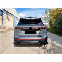 Rear bumper lip for Volkswagen VW Tiguan III (CT) R-Line 2024- | Black ABS