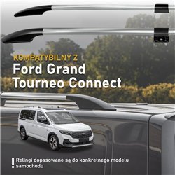 Split roof rails for Ford Grand Tourneo Connect III Mk3 V761 L2 LWB 2022- S