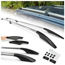 Split roof rails for Mercedes Viano W639 L2 LWB 2003-2014 Solid Aluminum P