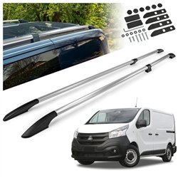 Split roof rails for Mitsubishi Express IV X82 SN L1 SWB 2020-2022 Solid A