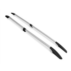 Split roof rails for Mercedes Citan W420 L2 2021- Solid Aluminum Plastic