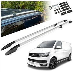 Relingi dachowe dzielone Volkswagen VW Transporter T6 L1 SWB 2015-2019 S