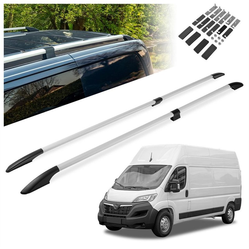 Relingi dachowe dzielone Opel Movano C Y L1H1 L1 SWB 2021-2024 Alu