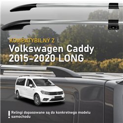 Relingi dachowe dzielone Volkswagen VW Caddy IV SA DU L2 Maxi 2015-2020