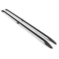 Split roof rails for Ford Tourneo Custom I V362 L2 LWB 2012-2023 Solid Alu