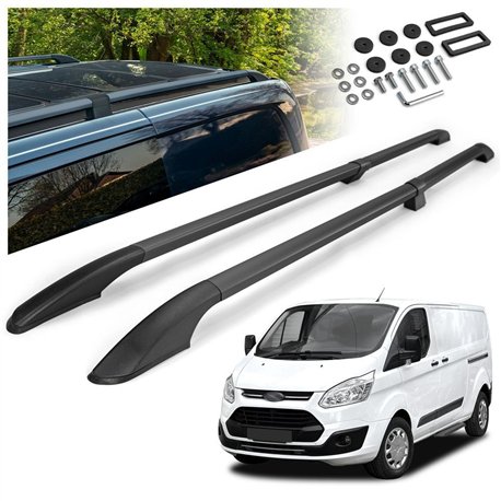Split roof rails for Ford Transit Custom I V362 FY/FZ/F3 L1 SWB 2012-2023 S
