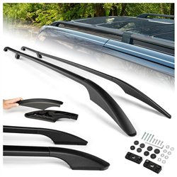 Relingi dachowe dzielone Mercedes Viano W639 L1 SWB 2003-2014 Alum