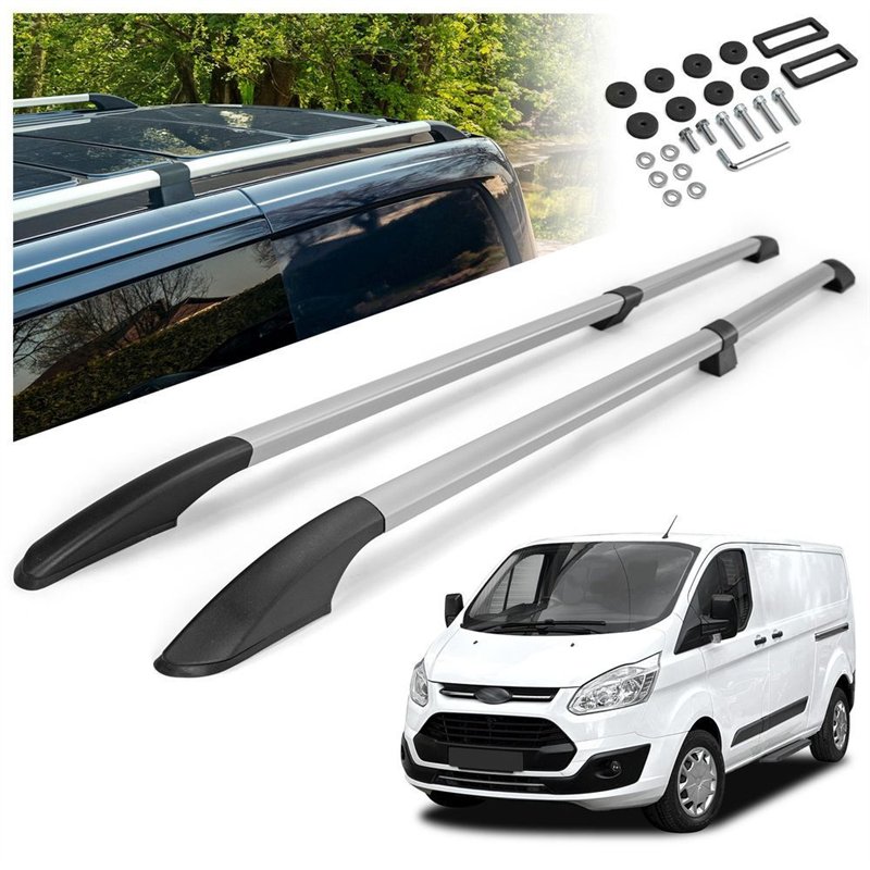 Split roof rails for Ford Transit Custom I V362 FY/FZ/F3 L1 SWB 2012-2023 S