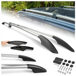 Relingi dachowe dzielone Peugeot Partner III K9 L2 2018- Aluminium