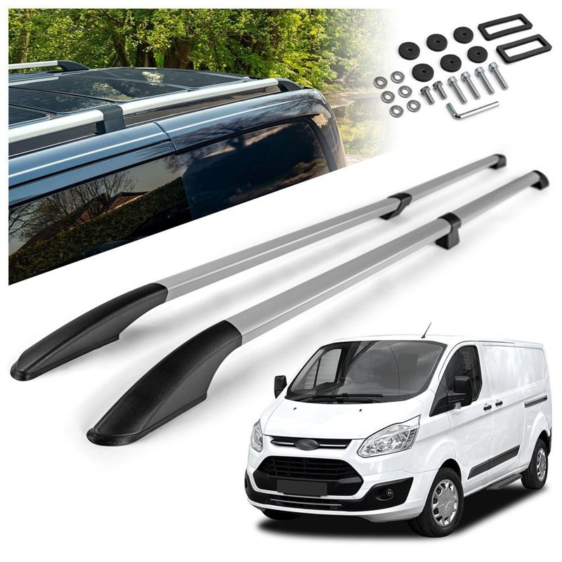 Split roof rails for Ford Transit Custom I V362 FY/FZ/F3 L2 LWB 2012-2023 S