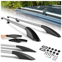 Split roof rails for Ford Transit Custom I V362 FY/FZ/F3 L2 LWB 2012-2023 S