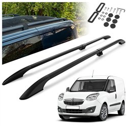 Relingi dachowe dzielone Opel Combo D X12 L1 2012-2018 Aluminium p
