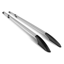 Split roof rails for Fiat Talento II 296 X82 L1 SWB 2016-2021 Solid Alumin