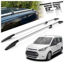 Split roof rails for Ford Tourneo Connect II Mk2 V408 L1 SWB 2013-2022 Soli