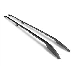 Split roof rails for Mercedes V-Class W447 L2 LWB 2014- Solid Aluminum Pla