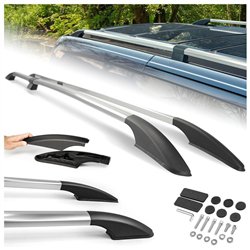 Relingi dachowe dzielone Fiat Doblo III 510/511 L2 Maxi 2022- Alum