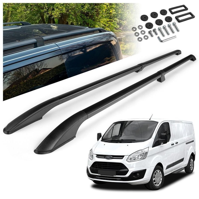 Split roof rails for Ford Transit Custom I V362 FY/FZ/F3 L2 LWB 2012-2023 S