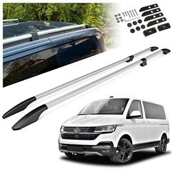 Relingi dachowe dzielone Volkswagen VW Caravelle T6.1 L1 SWB 2019-2023 S