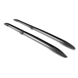 Split roof rails for Dacia Dokker I KE K9K 2012-2021 Solid Aluminum Plasti