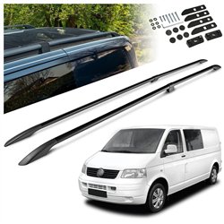 Relingi dachowe dzielone Volkswagen VW Transporter T5 L2 LWB 2003-2015 S