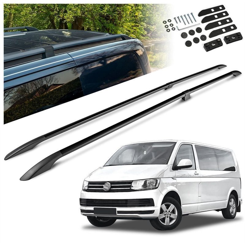 Relingi dachowe dzielone Volkswagen VW Caravelle T6 L2 LWB 2015-2019 Sol