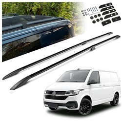 Relingi dachowe dzielone Volkswagen VW Transporter T6.1 L2 LWB 2019-2023