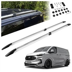 Relingi dachowe dzielone Ford E-Transit Custom I V710 L2 LWB 2023-