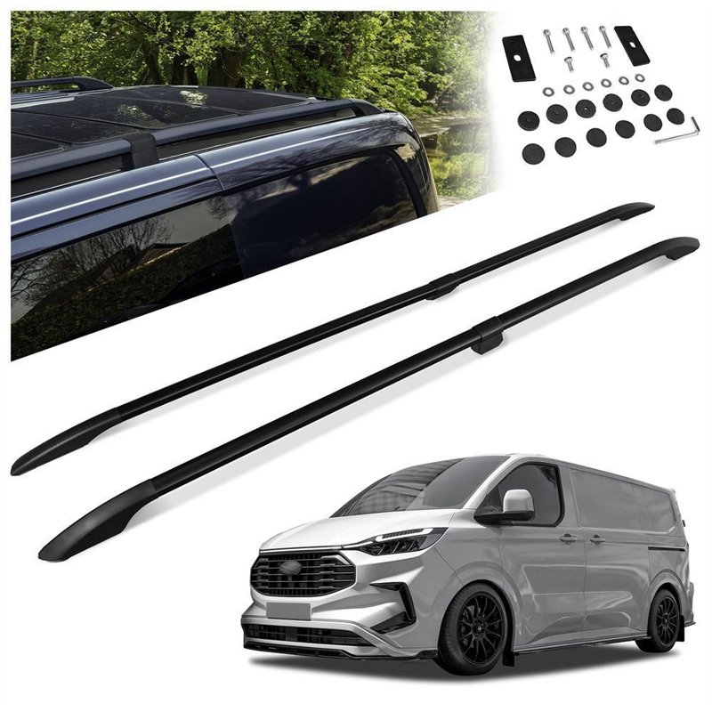 Relingi dachowe dzielone Ford E-Transit Custom I V710 L1 SWB 2023-