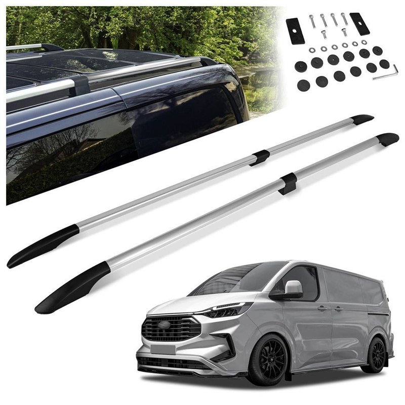 Relingi dachowe dzielone Ford Transit Custom II V710 L1 SWB 2023-