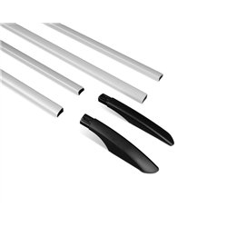 Split roof rails for Mercedes Vito W638 1996-2003 Solid Aluminum Plastic