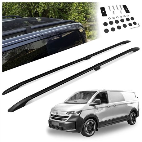 Relingi dachowe dzielone Volkswagen VW Transporter T7 L1 SWB 2025-