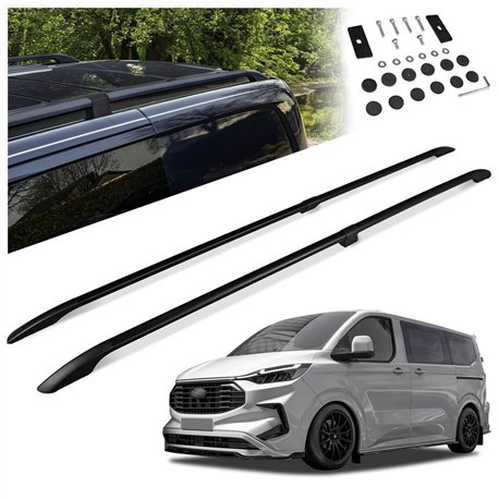 Relingi dachowe dzielone Ford E-Tourneo Custom I V710 L2 LWB 2023-