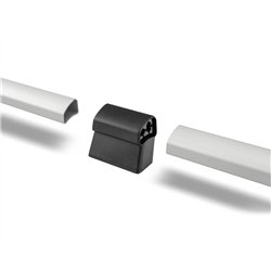 Split roof rails for Mercedes Vito W638 1996-2003 Solid Aluminum Plastic